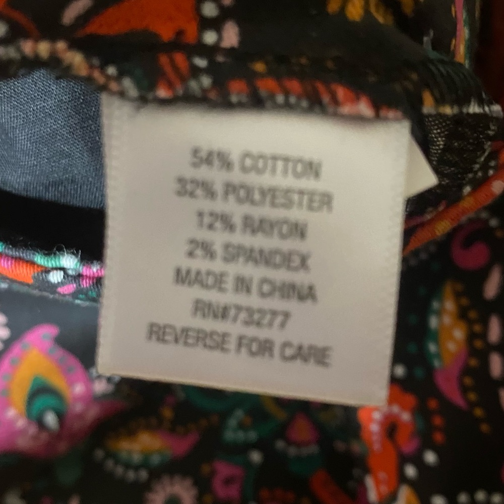 🏷️🏷️NWT Croft & borrow paisley woven the effortless stretch pant ladies reg 16 - Picture 8 of 9